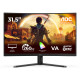 AOC G4 C32G42ZE pantalla para PC 80 cm (31.5'') 1920 x 1080 Pixeles Full HD LED Negro, Rojo